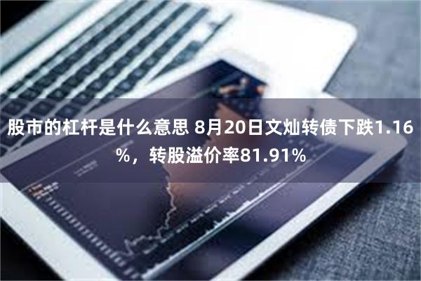 股市的杠杆是什么意思 8月20日文灿转债下跌1.16%，转股溢价率81.91%